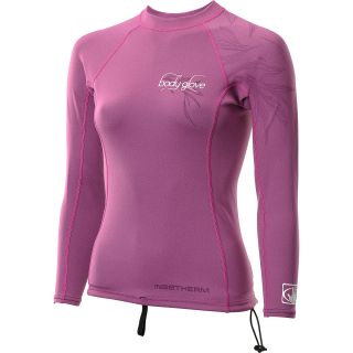 BODY GLOVE Womens Insotherm Long Sleeve Shirt   Size Small, Purple