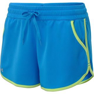 UNDER ARMOUR Womens Rally Shorts   Size XS/Extra Small, Electric Blue/x ray