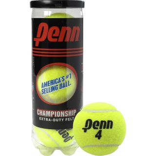 PENN Championship Extra Duty Felt Tennis Balls, 6 Can Pack