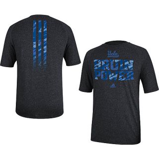 adidas Mens UCLA Bruins ClimaLite Sideline Power Short Sleeve T Shirt   Size