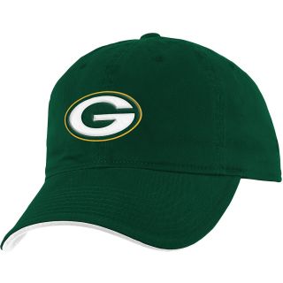 NFL Team Apparel Youth Green Bay Packers Slouch Adjustable Team Color Girls Cap