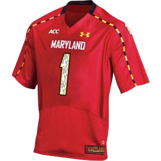 UNDER ARMOUR Youth Maryland Terrapins Game Replica Football Jersey   Size