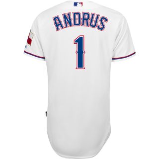 Majestic Athletic Texas Rangers Authentic 2014 Elvis Andrus Home Cool Base