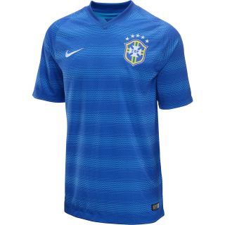NIKE Mens 2014 Brasil Stadium Short Sleeve Soccer Jersey   Size Medium,