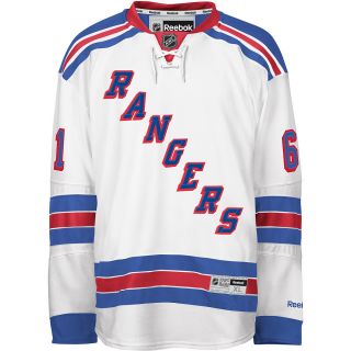 REEBOK Mens New York Rangers Rick Nash Center Ice Premier White Color Jersey  