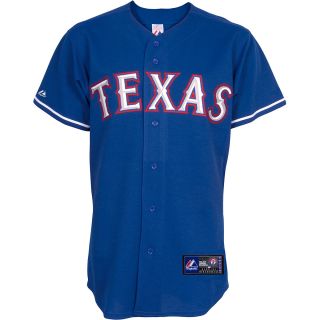 Majestic Mens Texas Rangers Replica Yu Darvish Alternate Royal Jersey   Size