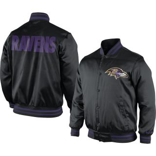 NIKE Mens Baltimore Ravens Snap Front Start Again Jacket   Size Small,
