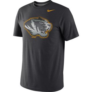 NIKE Mens Missouri Tigers Stealth Mascot Tri Blend Short Sleeve T Shirt   Size