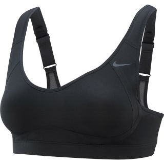 NIKE Womens Scoop Back Sports Bra   Size 36dd, Black/grey