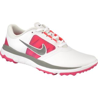 NIKE Womens F1 Impact Golf Shoes   Size 9, White/grey