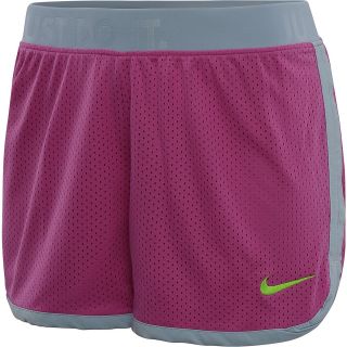 NIKE Womens Icon Reversible Shorts   Size Xl, Club Pink/blue