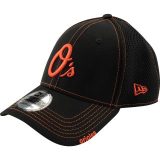 NEW ERA Mens Baltimore Orioles Neo 39THIRTY Structured Fit Cap   Size S/m,