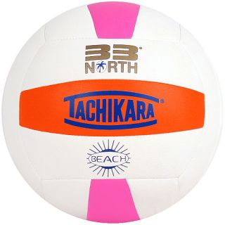 Tachikara Composite Beach Volleyball, Orange/white (33N.OWHP)