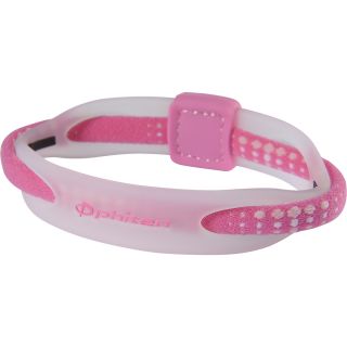 PHITEN X50 Hybrid Titanium Bracelet   Size 5.5, Clear/pink