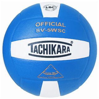 Tachikara Indoor Composite Volleyball, Royal/white (SV5WSC.RYW)