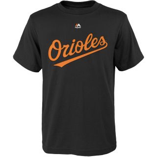 MAJESTIC ATHLETIC Youth Baltimore Orioles Matt Wieters Player Name And Number T 