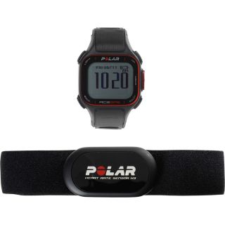 POLAR RC3 GPS/Heart Rate Monitor Training Computer, Black