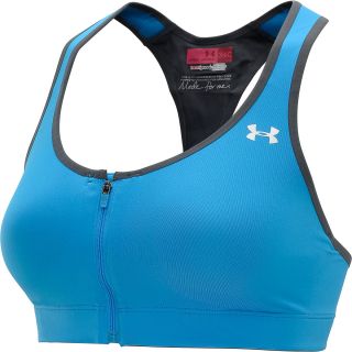 UNDER ARMOUR Womens Armour Bra Protegee   DD Cup   Size 38, Electric Blue/lead