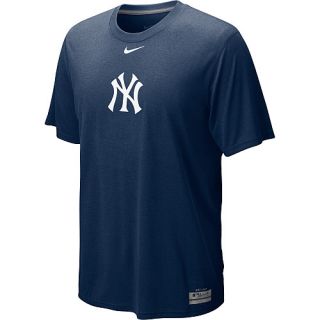 NIKE Mens New York Yankees AC Dri Fit Logo Legend Short Sleeve T Shirt   Size