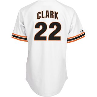 Majestic Mens San Francisco Giants Replica Will Clark Cooperstown Home Jersey  