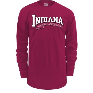 MJ Soffe Mens Indiana Hoosiers Long Sleeve T Shirt   Size Small, Hoosiers Red