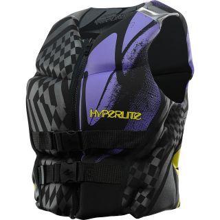 HYPERLITE Womens V back Hinge Vest   Size Small, Purple/black