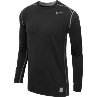 NIKE Mens Hyperwarm 2.0 Dri FIT Fitted Crew Long Sleeve Top   Size Xl,