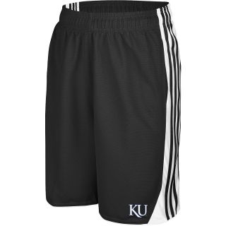 adidas Mens Kansas Jayhawks Primary Logo 3 Stripe Athletic Shorts   Size Xl,