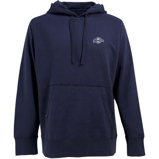 Antigua Mens Milwaukee Brewers Signature Hooded Pullover Sweatshirt   Size