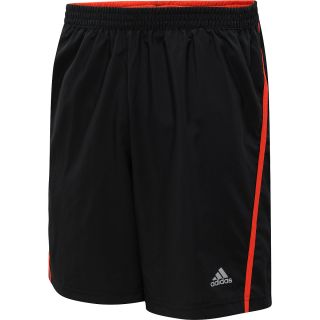 adidas Mens Climacool Run Shorts   Size Large, Black/red