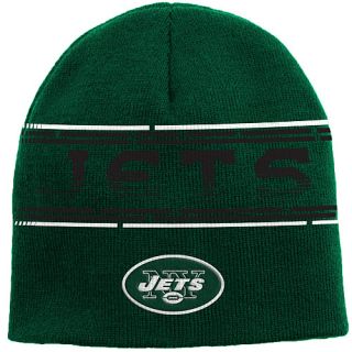 NFL Team Apparel Youth New York Jets Game Day Uncuffed Knit Hat   Size Youth