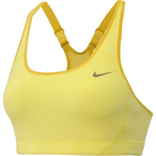 NIKE Womens Adjustable X Back Bra   Size Xl, Electric Yellow/sulphur