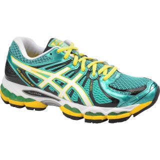 ASICS Womens GEL Nimbus 15 Running Shoes   Size 9, Green/yellow