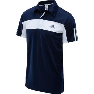adidas Mens Galaxy Short Sleeve Tennis Polo Shirt   Size Xl, College