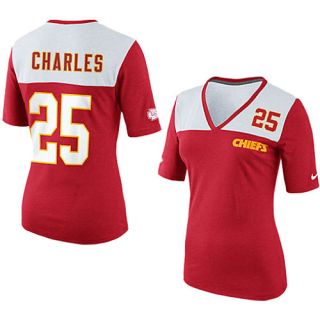NIKE Womens Kansas City Chiefs Jamaal Charles My Player Name And Number T 