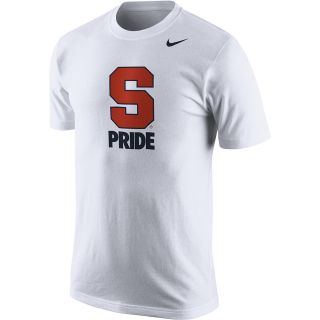 NIKE Mens Syracuse Orange Bench Pride Short Sleeve T Shirt   Size Large, White