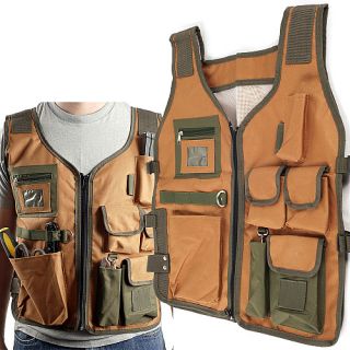 Happy Camper Nylon 7 Pocket Vest w/ Adjustable Straps (80 ABJACKET)