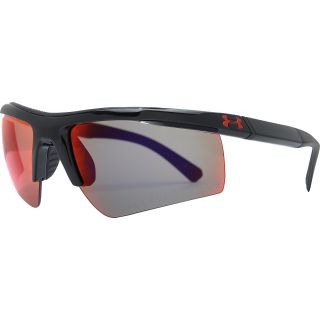 UNDER ARMOUR Core Multiflection Sunglasses, Black/grey/red