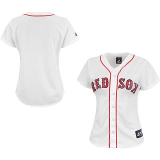 Majestic Athletic Boston Red Sox Blank Womens Replica Home Jersey   Size