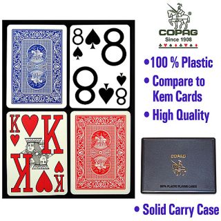 Copag Poker Size Magnum Index Playing Cards (10 P8820M)