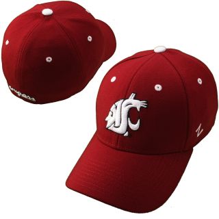 Zephyr Washington State Cougars ZH Stretch Fit Hat   Cardinal (WSTZHC0010L)