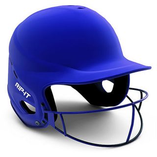 RIP IT Fit Matte with Vision Pro Fastpitch Softball Helmet   Youth, Royal (VISJ 