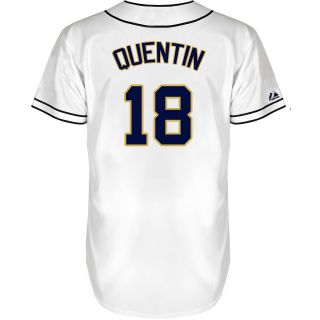 Majestic Athletic San Diego Padres Carlos Quentin Replica Home Jersey   Size