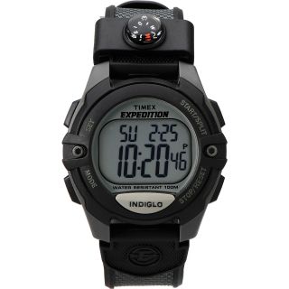 TIMEX Expedition Pusher Full Size Watch, Charcoal
