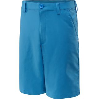 UNDER ARMOUR Mens Bent Grass 2.0 Golf Shorts   Size 34, Electric Blue/white