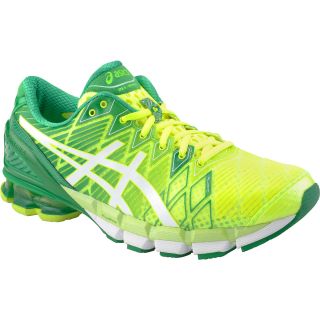 ASICS Mens GEL Kinsei 5 Running Shoes   Size 7.5, Yellow/green