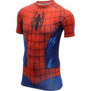 UNDER ARMOUR Mens Alter Ego Spider Man Suit Short Sleeve Compression T Shirt  