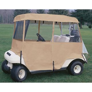 Classic Accessories Deluxe 4 Sided Golf Enclosure, Sand (72072)