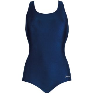 Dolfin Conservative Lap suit Womens   Size 24, Navy (60558 490 24)