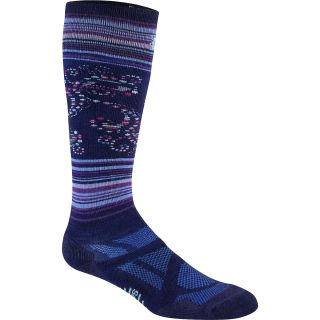 SMART WOOL Womens Medium Cushion Ski Socks   Size Medium, Imperial Purple